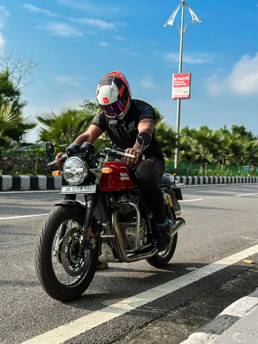 SS Motocorp 2x2 Full System Exhaust with Slim Cans for Royal Enfield Interceptor 650 / Continental GT 650 | Dual Exhaust