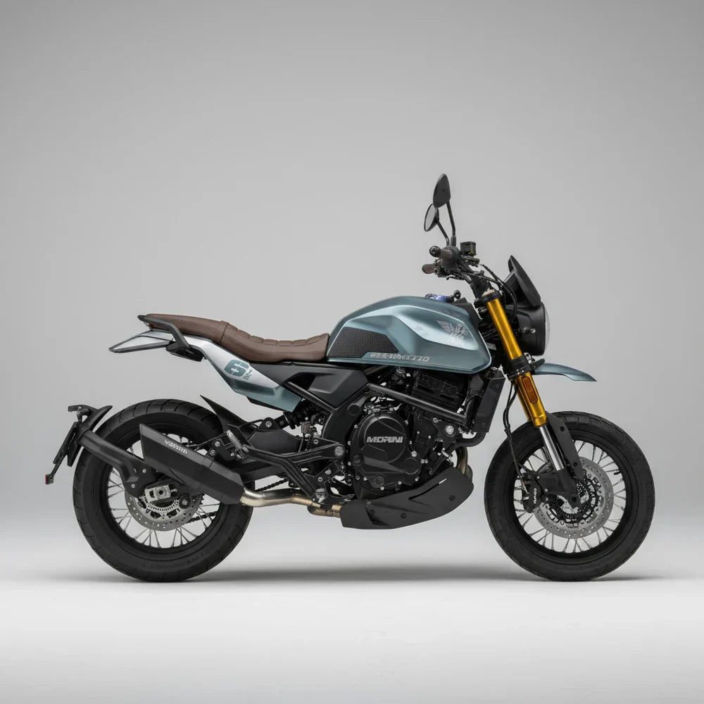 Barrel Rogue 2.0 Exhaust for Moto Morini Seiemmezzo 650 | 304 Stainless Steel Slip-On Performance Exhaust - View 5