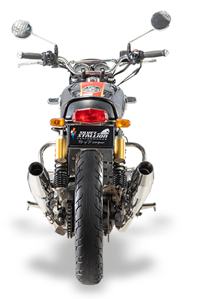 Silver Stallion Performance Exhaust for Royal Enfield Interceptor 650 & Continental GT 650 | +2 BHP Power Boost | Available