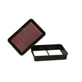 K&N 33-2392 High-Flow Lifetime Engine Air Filter for Mitsubishi Outlander 3.0L V6 | Washable Replacement Performance Air