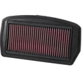 K&N YA-6004 High-Flow Lifetime Air Filter for Yamaha FZ6 / FZ6 Fazer (2004-2009) Washable Performance Cotton Gauze Filter
