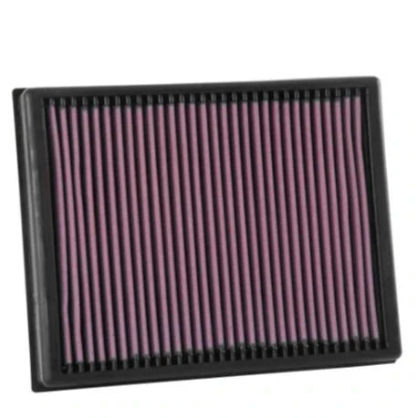 K&N 33-3086 High-Flow Lifetime Air Filter for Ford Ranger 2.2L / 3.2L Diesel | Reusable Performance Engine Filter