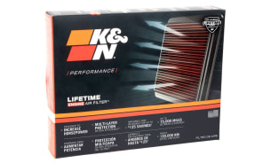 K&N AL-6620 High-Flow Lifetime Air Filter for Aprilia RS660 & Tuono 660 (2021-2024) | Washable Reusable Performance Filter