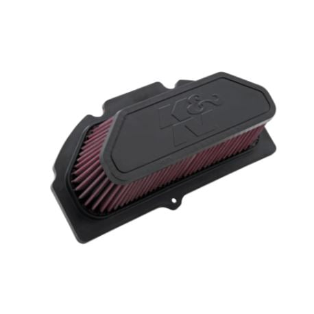 K&N SU-1009 High-Flow Lifetime Engine Air Filter for Suzuki GSXR1000 (2009-2016) Washable Reusable Performance Filter