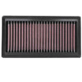 K&N TB-1219 High-Flow Lifetime Engine Air Filter for Triumph Scrambler 1200 XC & XE (2019-2020) Washable Reusable Performance