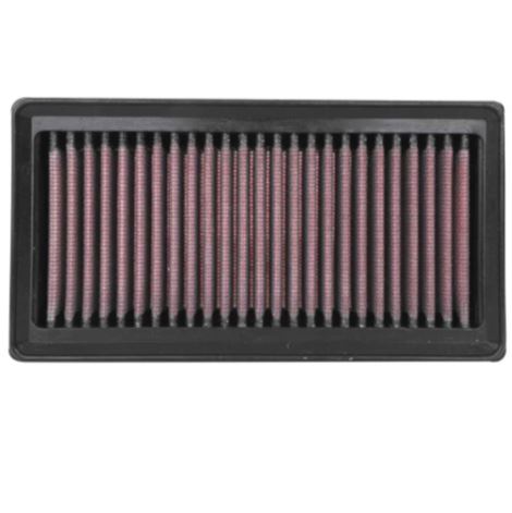 K&N TB-1219 High-Flow Lifetime Engine Air Filter for Triumph Scrambler 1200 XC & XE (2019-2020) Washable Reusable Performance