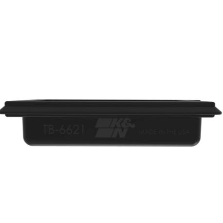 K&N TB-6621 High-Flow Lifetime Air Filter for Triumph Trident 660 & Tiger Sport 660 (2021-2023) Washable Performance Filter