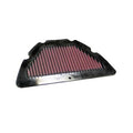 K&N YA-1004 High-Flow Lifetime Air Filter for Yamaha YZF-R1 (2004–2006) | Washable Performance Engine Air Filter