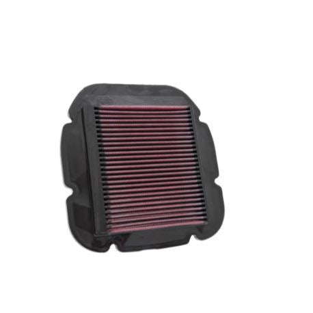 K&N SU-1002 High-Flow Lifetime Air Filter for Suzuki V-Strom DL650 / DL1000 – Washable Cotton Gauze Performance Air Filter