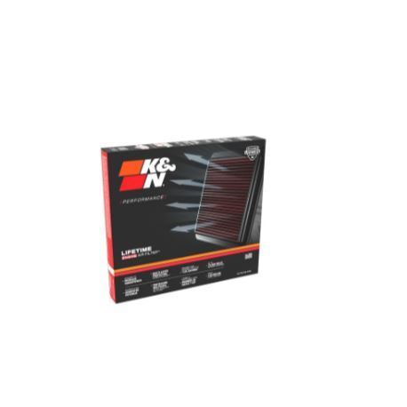 K&N SU-1002 High-Flow Lifetime Air Filter for Suzuki V-Strom DL650 / DL1000 – Washable Cotton Gauze Performance Air Filter