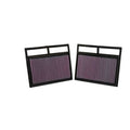 K&N 33-2412 High-Flow Lifetime Air Filter for Mercedes-Benz CL600 S600 S65 AMG Maybach V12 5.5L–6.0L (2-Pack Performance