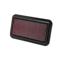 K&N 33-2968 High-Flow Washable Engine Air Filter for Suzuki Alto, Celerio, Swift, Ritz & Nissan Pixo | Reusable Performance