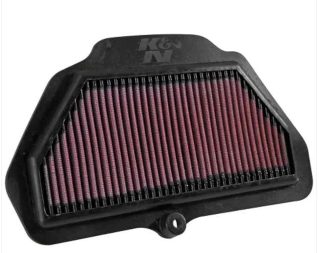 K&N High-Flow Air Filter for Kawasaki Ninja ZX-10R & ZX-10RR (2016-2021) KA-1016 | Washable Performance Air Filter