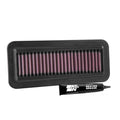 K&N YA-1414 High Performance Replacement Air Filter for Yamaha FZ FI Version 2.0, FZ16 V2, FZN150 & Byson 150 (2015-2018)