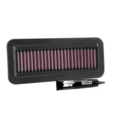 K&N YA-1414 High Performance Replacement Air Filter for Yamaha FZ FI Version 2.0, FZ16 V2, FZN150 & Byson 150 (2015-2018)