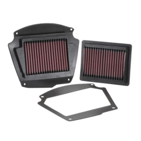 K&N YA-1602 High Flow Replacement Air Filter for Yamaha XV1700 Road Star Warrior & Midnight Warrior (2002–2009) | Washable