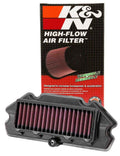 K&N KA-6512 High-Flow Lifetime Engine Air Filter for Kawasaki Ninja 650, EX650, ER6N & ER6F (2012–2016) Washable Reusable