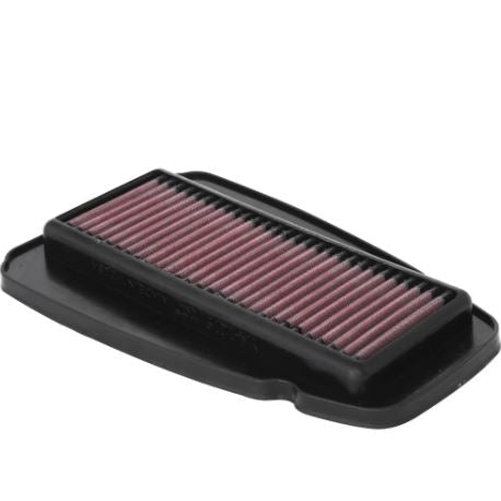 K&N High-Flow Lifetime Performance Air Filter YA-1219 for Yamaha YZF R125 / MT-125 / XSR125 | Washable Cotton Gauze Air
