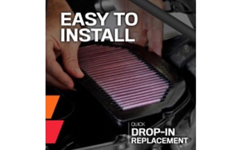 K&N High-Flow Air Filter for KTM Duke 125 (2024) KT-2412 | Washable Performance Upgrade Filter - View 5