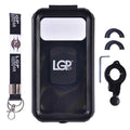 LGP Waterproof Bike Mobile Holder Rainproof Phone Mount with 360° Rotation