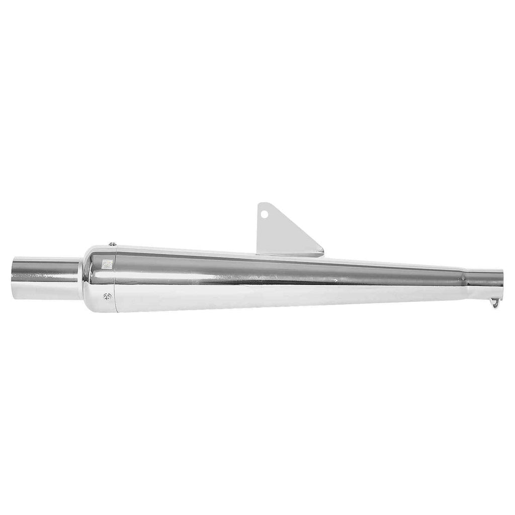 LGP Bangalore Goldy Silencer Exhaust | Universal Deep Sound Bike Exhaust – Silver & Black - View 10