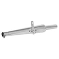 LGP Cone Silver Bike Silencer Exhaust | Universal Deep Sound Motorcycle Exhaust