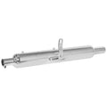 LGP Universal Motorcycle Silencer Replica Exhaust | Deep Bass Sound | Chrome & Black Finish | Heatproof Rust Resistant