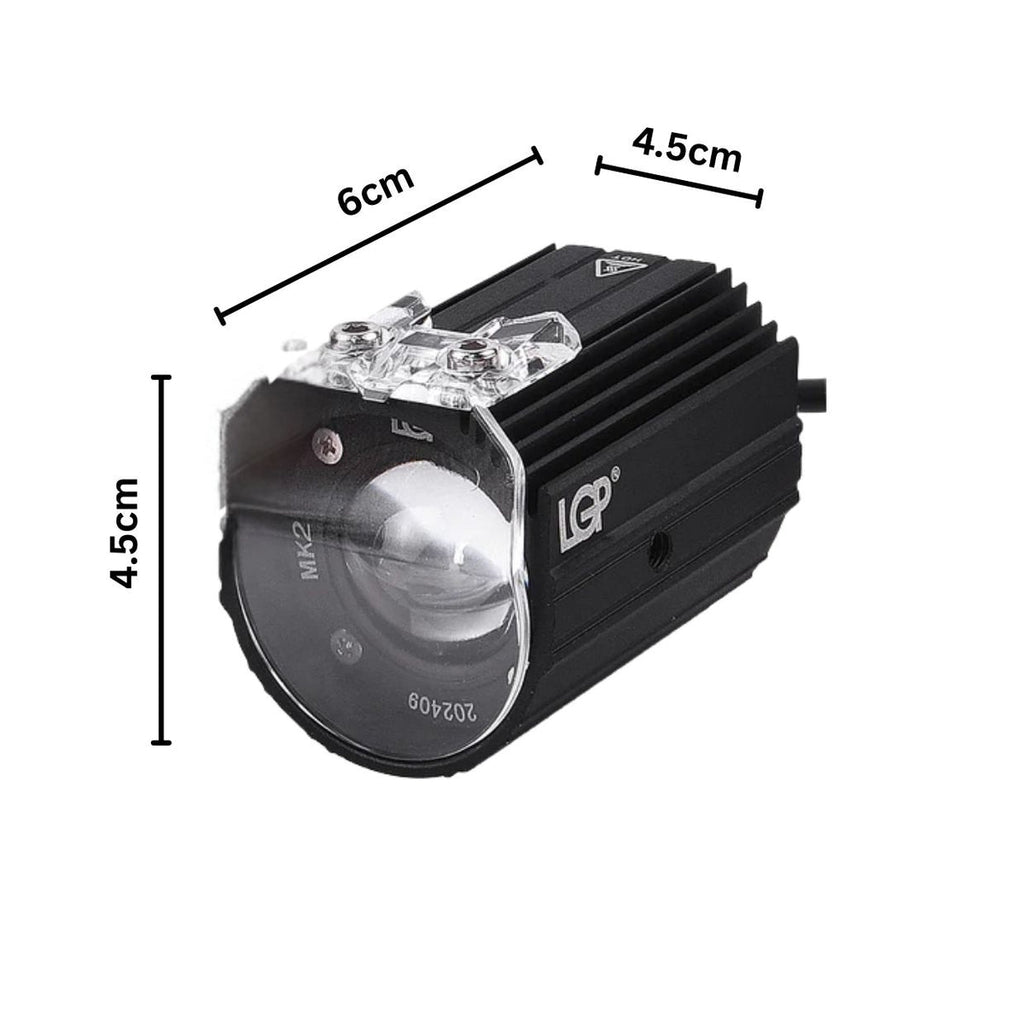 LGP MK02 Motorcycle LED Spotlight 60W 7000LM IP67 Waterproof Driving Light - View 4