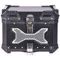 Motorcycle Top Box 45L Black Type X Luggage Box with Backrest