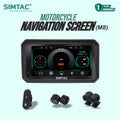 SIMTAC QUICK DETACHABLE MOTORCYCLE GPS WITH CARPLAY & ANDROID AUTO – M8DT