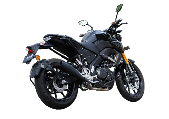Yamaha MT-15 Storm Performance Exhaust | Silver Stallion | 11% BHP Boost | Black / Matte / Brushed - View 8