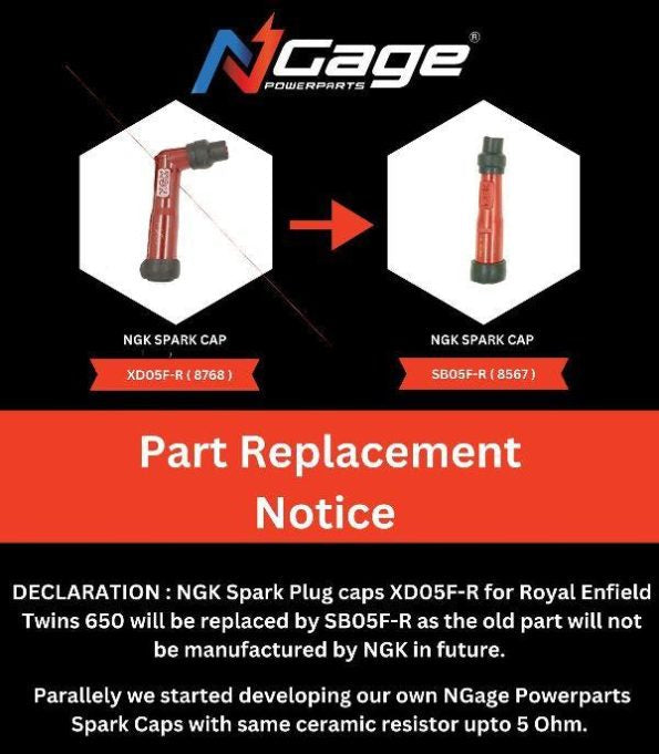 Ngage High Performance Ignition Kit for Royal Enfield Interceptor 650, Continental GT 650, Super Meteor 650, Shotgun 650