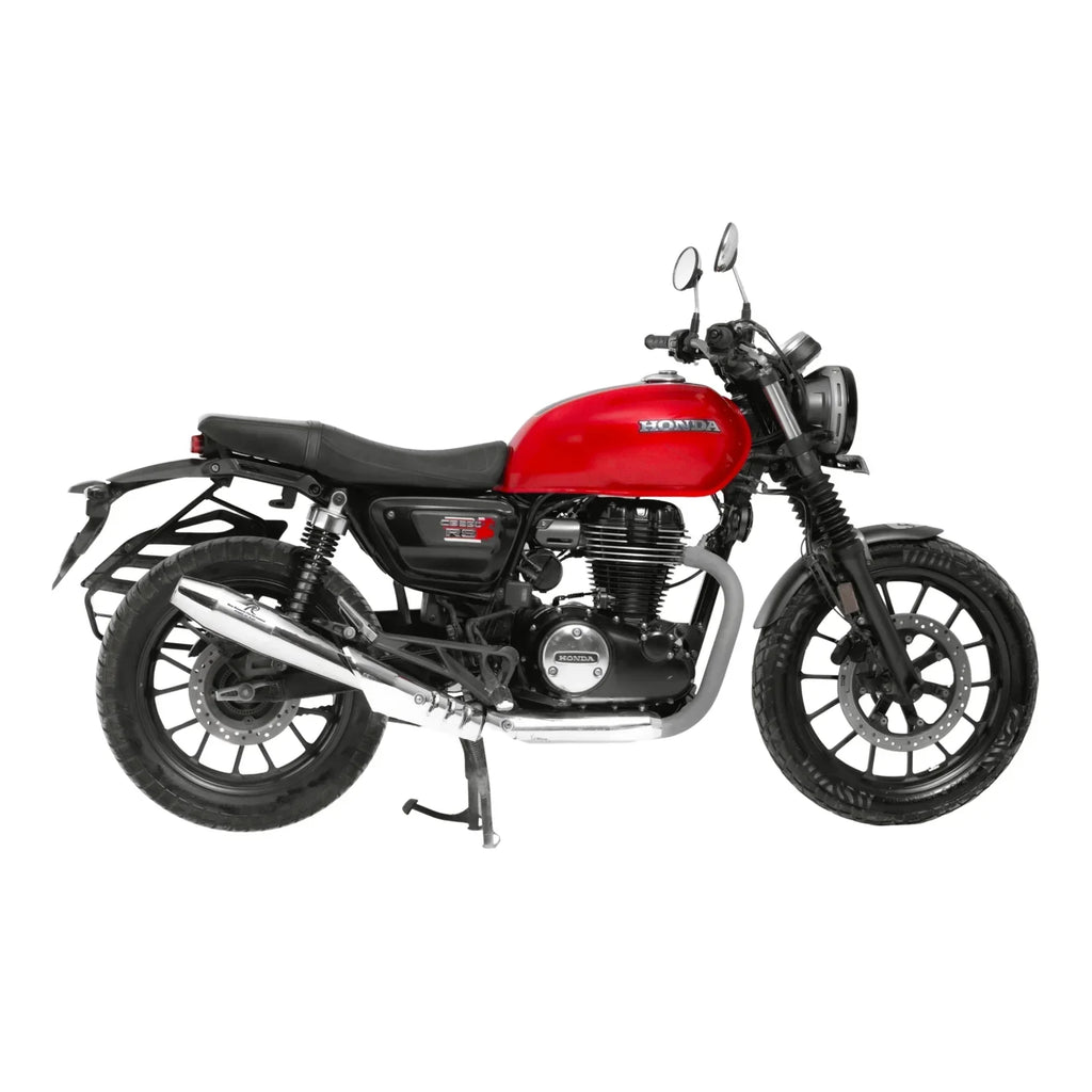 Red Rooster Pegasus RS Exhaust for Honda CB350 RS (Polish / Black) - View 3