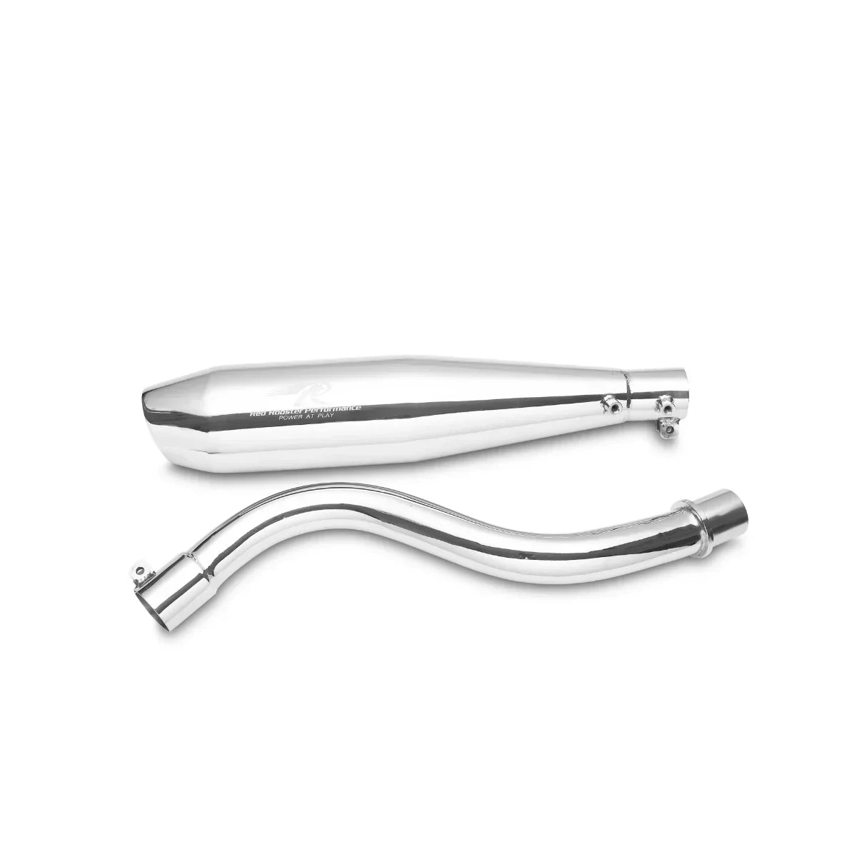 Red Rooster Performance POLARIS Exhaust for Hero XPulse 210 Polish | Slip-On SS304 Exhaust