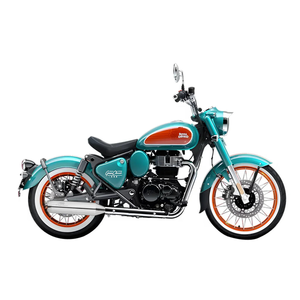 Red Rooster Polestar Pro Exhaust for Royal Enfield Goan Classic 350 – Polish Finish