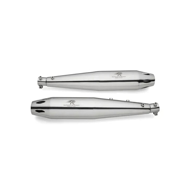 Red Rooster Atlas Pro Exhaust for Royal Enfield Classic 650 – Performance Slip-On (Polish / Matte / Black) - View 10