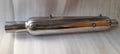 KP Racing System Replica Steel Exhaust for Royal Enfield Classic 350 Reborn | SS304 High Strength Performance Silencer with