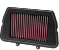 K&N TB-8011 High Flow Replacement Air Filter for Triumph Tiger 800 | Washable Reusable Performance Motorcycle Air Filter