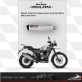 Devil Evolution 520mm Long Slip-On Exhaust (D2.1L) for Royal Enfield Himalayan 411 | Deep Tone Performance Silencer