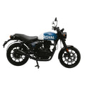Red Rooster Rumbler Max Black Matte Exhaust for Royal Enfield Hunter 350