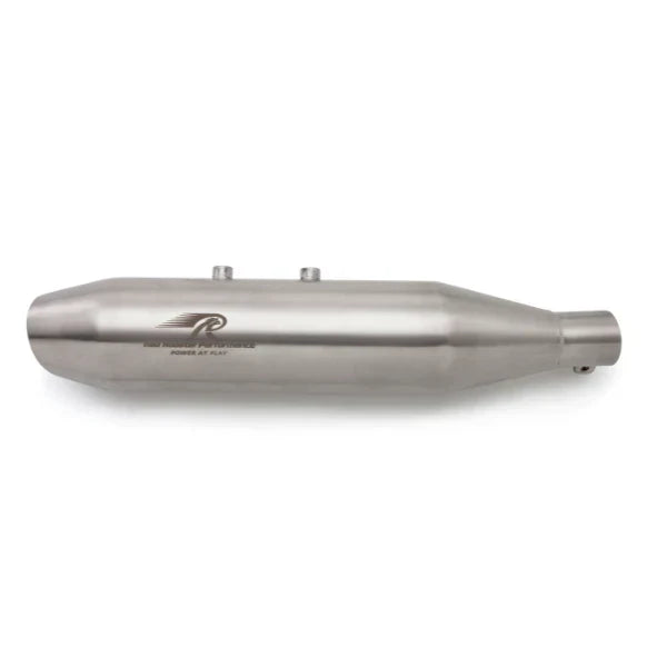 Red Rooster Rumbler Max Exhaust for Hunter 350 & Meteor 350 – Performance Slip-On (Polish / Matte / Black) - View 7