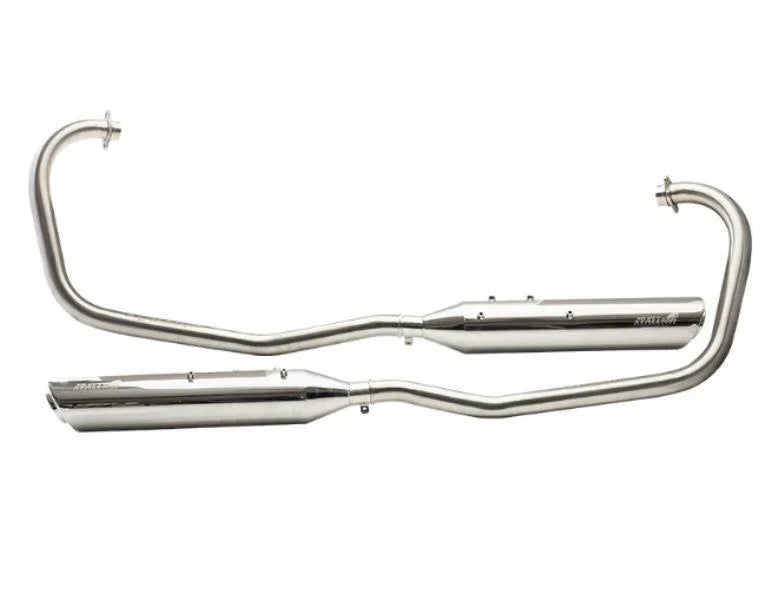Royal Enfield Classic 650 Full System Performance Exhaust | Silver Stallion | Cruiser Exhaust | Silver / Black Matte
