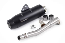 PowerRage Slip-On Exhaust with De-Cat Pipe for Royal Enfield Bear 650 – OE Style Performance Muffler - View 2