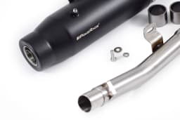 PowerRage Slip-On Exhaust with De-Cat Pipe for Royal Enfield Bear 650 – OE Style Performance Muffler - View 4