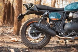 PowerRage Slip-On Exhaust with De-Cat Pipe for Royal Enfield Bear 650 – OE Style Performance Muffler - View 5