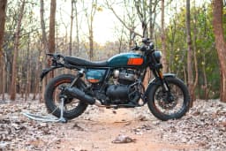 PowerRage Slip-On Exhaust with De-Cat Pipe for Royal Enfield Bear 650 – OE Style Performance Muffler - View 7