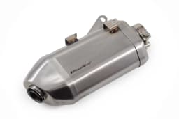 PowerRage Slip-On Exhaust with De-Cat Pipe for Royal Enfield Guerrilla 450 – Stainless Steel Performance Muffler - View 3