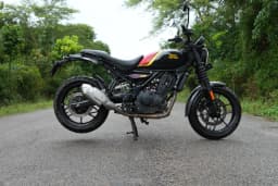 PowerRage Slip-On Exhaust with De-Cat Pipe for Royal Enfield Guerrilla 450 – Stainless Steel Performance Muffler - View 6