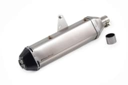 PowerRage Slip-On Exhaust for Royal Enfield Himalayan 411 – Stainless Steel Performance Muffler - View 2