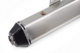 PowerRage Slip-On Exhaust for Royal Enfield Himalayan 411 – Stainless Steel Performance Muffler - View 3